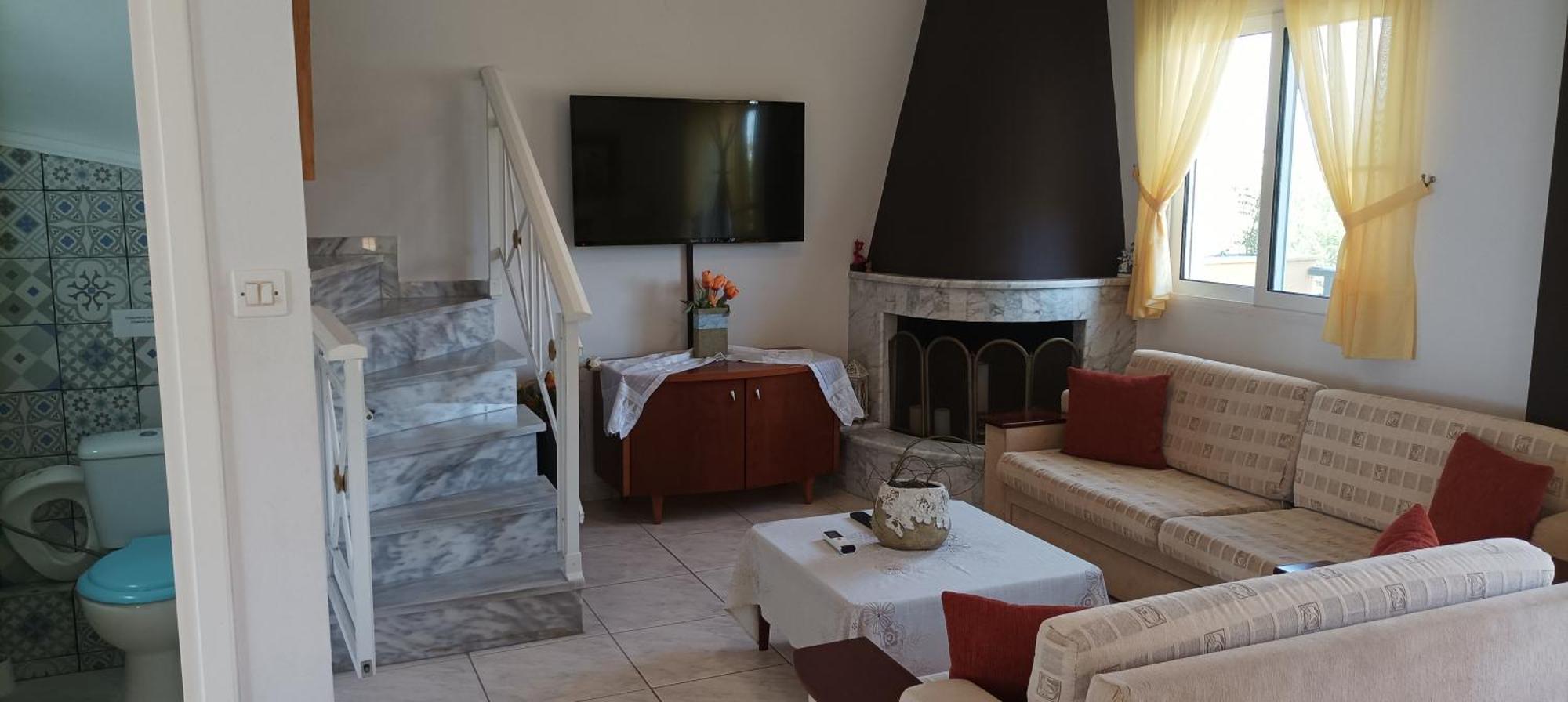 George & Katerina Houses Paralia Dionysiou Bagian luar foto